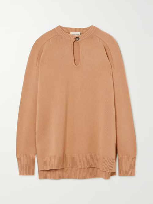 LOULOU STUDIO Beas oversized wool and cashmere-blend sweater