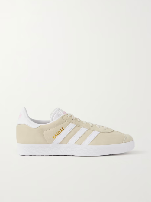 ADIDAS ORIGINALS Gazelle suede and leather sneakers