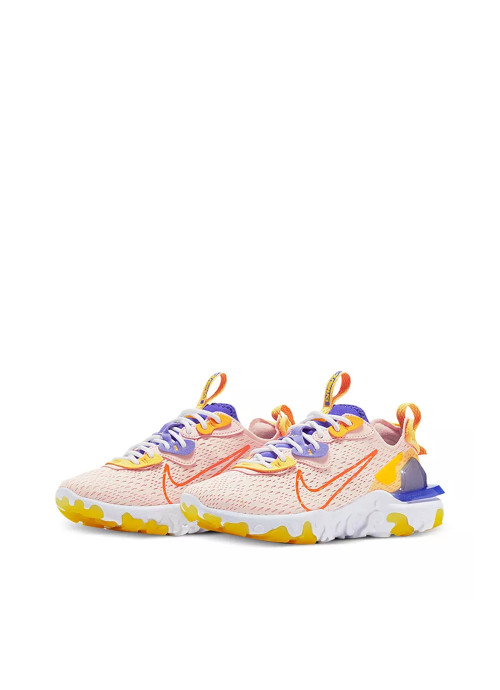 NIKE Colorful React Vision Low Top Running Sneakers