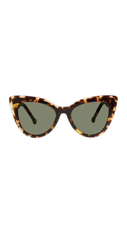 COLORS IN OPTICS Victoria Tortoise Cat Eye Sunglasses