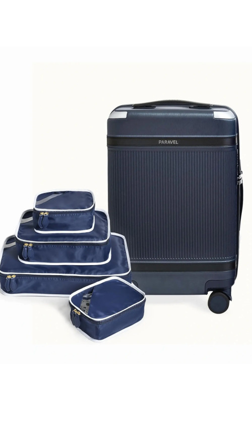 PARAVEL Navy Sustainable Luggage Set