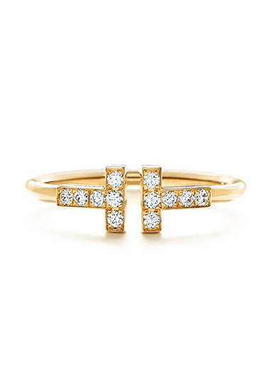 Tiffany Diamond Wire Ring