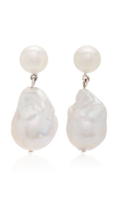 Sophie Buhai Essential Sterling Silver And Pearl Earrings