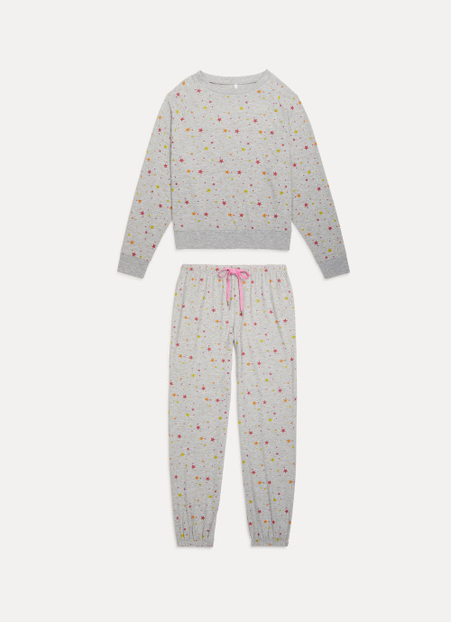SN x Honeydew Star Seeker Lounge Set in gray and pink