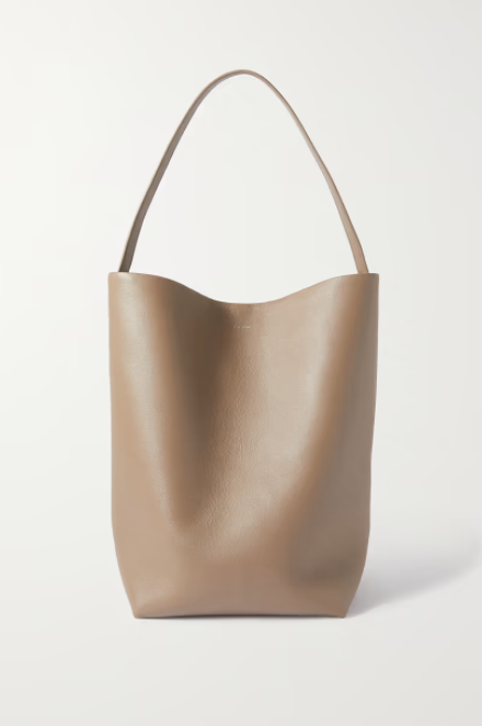 THE ROW Park Large Textured-Leather Tote