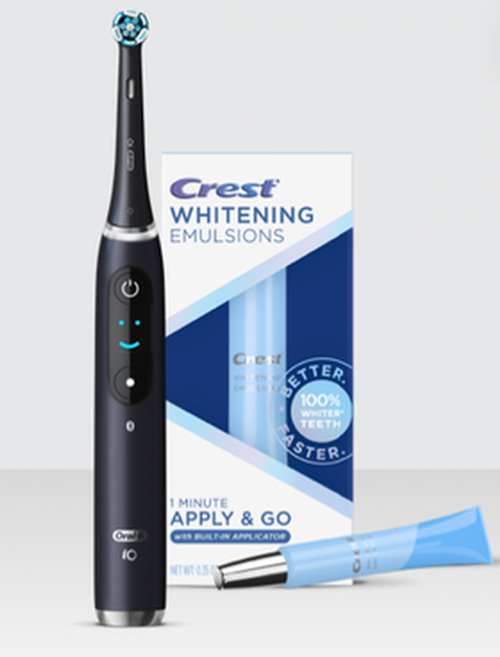 iO Series 9 Rechargeable Electric Toothbrush in black