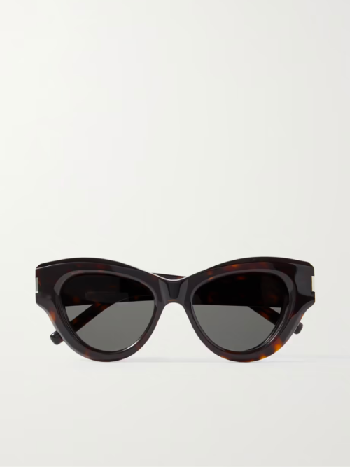 Saint Laurent Acetate Cat-Eye Sunglasses
