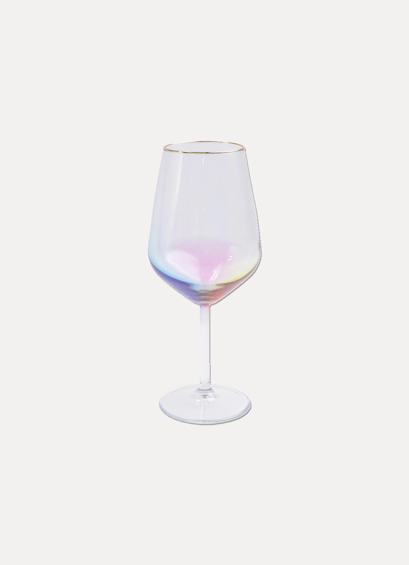 VIETRI Rainbow Wine Glass