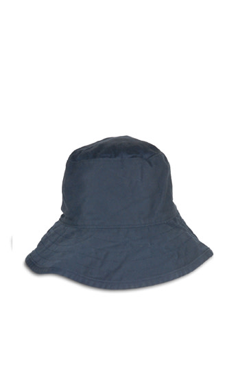 HAT ATTACK Navy Washed Cotton Crusher