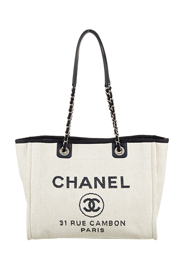 CHANEL Large Deauville Shopping Tote
