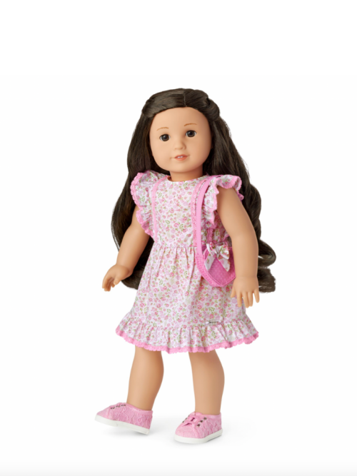 American Girl® x LoveShackFancy Floral Flutter Day Dress Outfit Bundle + Truly Me™ Doll
