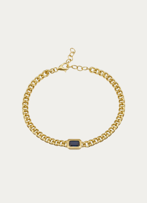 ALEV JEWELRY
Sapphire Bezel Gemstone Bracelet
