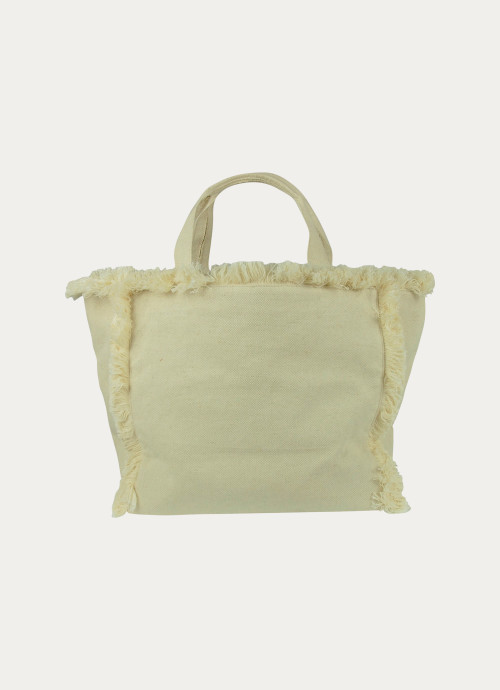 Hat Attach Yellow Fringe Launch Tote
