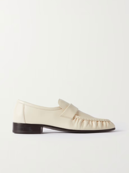 THE ROW Leather loafers