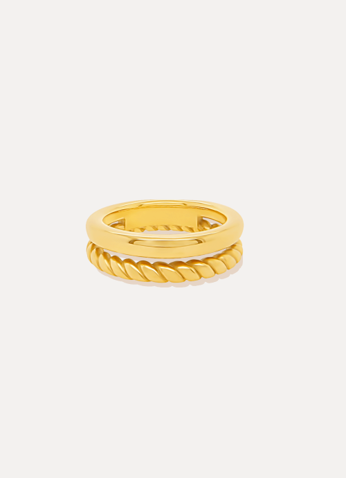 PORTER LYONS Gold Tremolo Ring