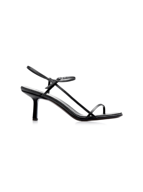 The Row Bare Satin Sandals