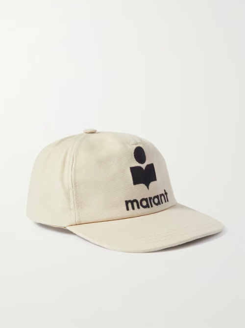 ISABEL MARANT Tyron embroidered cotton-canvas baseball cap