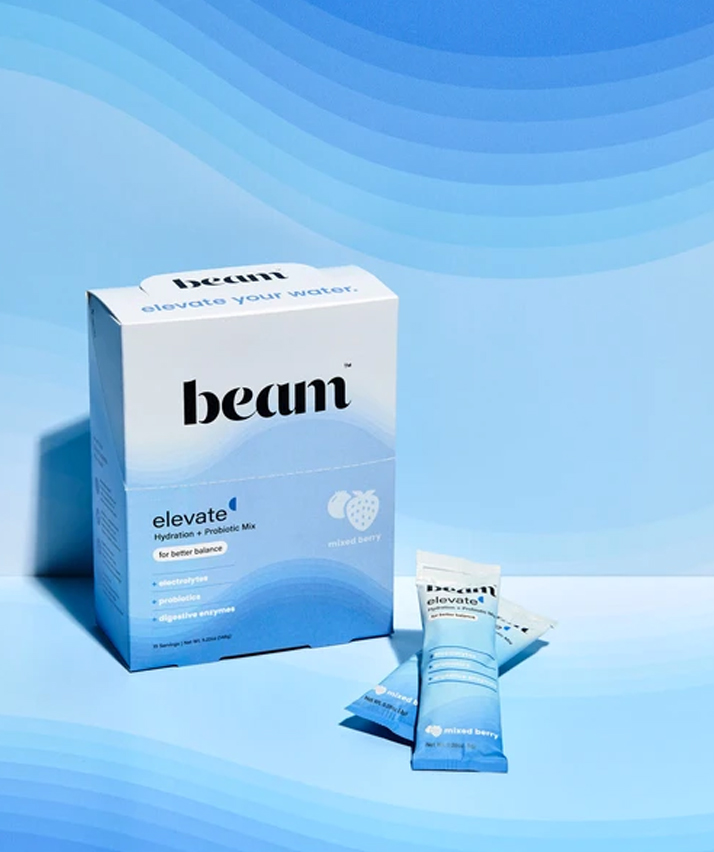 Beam elevate balance blue packets