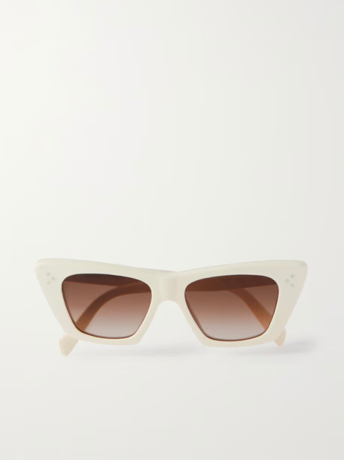 CELINE EYEWEAR Cat-eye acetate sunglasses