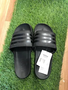 Adidas 3 Stripes Adilette Slides/Slippers 🖤 - Medicated Cloud Foam, Comfortable Sportswear for Men & Women