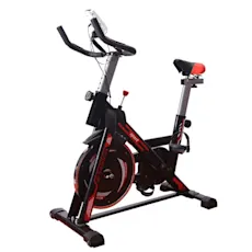 💪 Spinning Exercise Bike - Indoor Fitness Cycle, Adjustable Resistance, LCD Monitor | Home Gym Cardio Workout