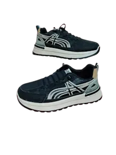 Urban Edge 👟 Men's Urban Edge Low-Top Sneakers - Triple Stripe Design, Comfortable Platform Sole | Casual Shoes & Footwear