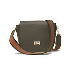 XSIDE BLACK Bag 👜 - Stylish Handbag with Golden Lock, Inner Compartments | Fashion Accessory