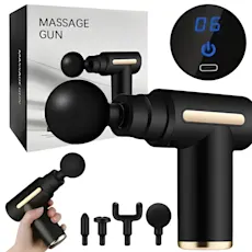 Ultra 5-in-1 Massager Gun ⚡ Rechargeable Electric Massager for Deep Tissue Pain Relief & Muscle Recovery | Personal Care Appliance