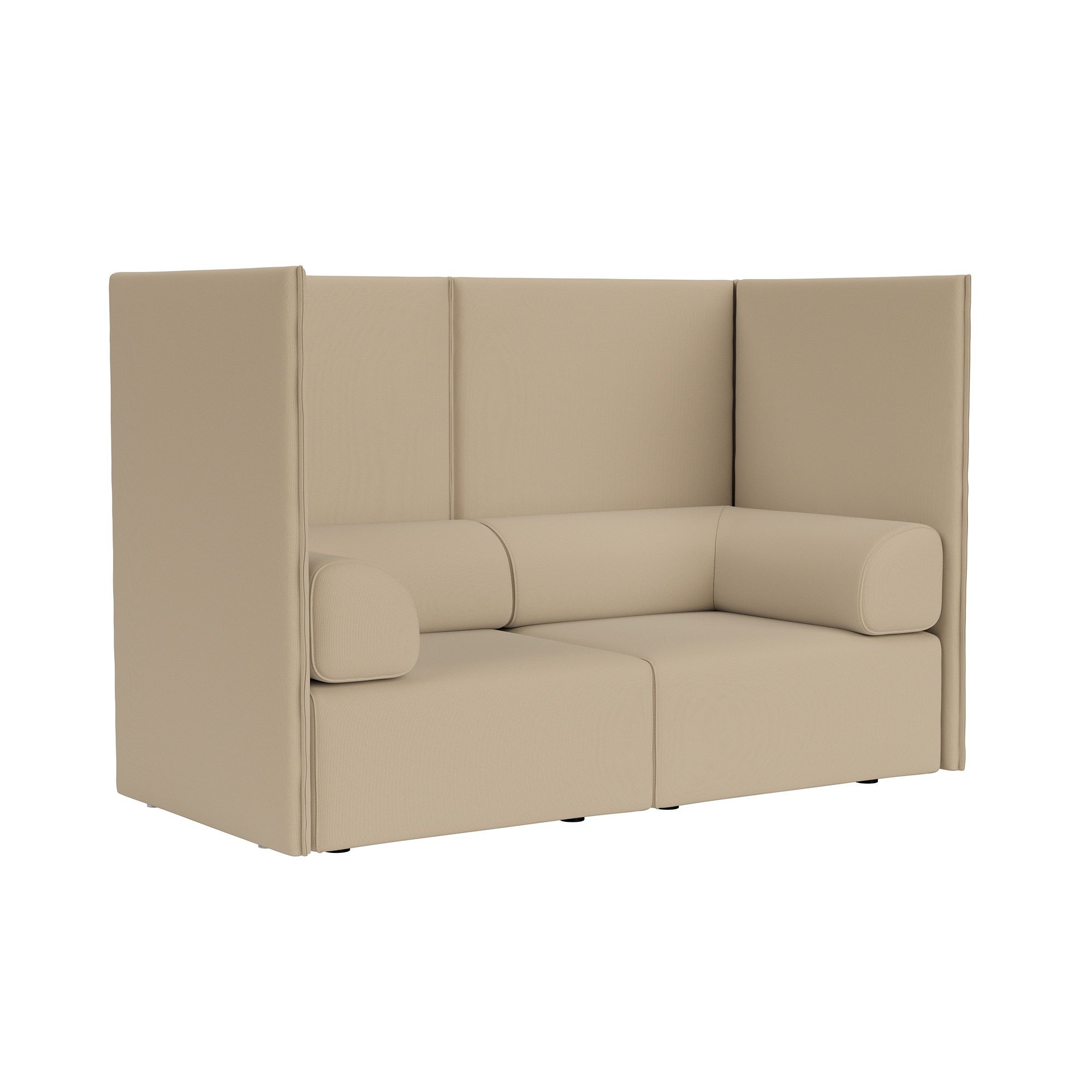 Palo Block 2-seater Sofa High Back with Armrests, Autumn 221, Art. no. 94581 (image 1)