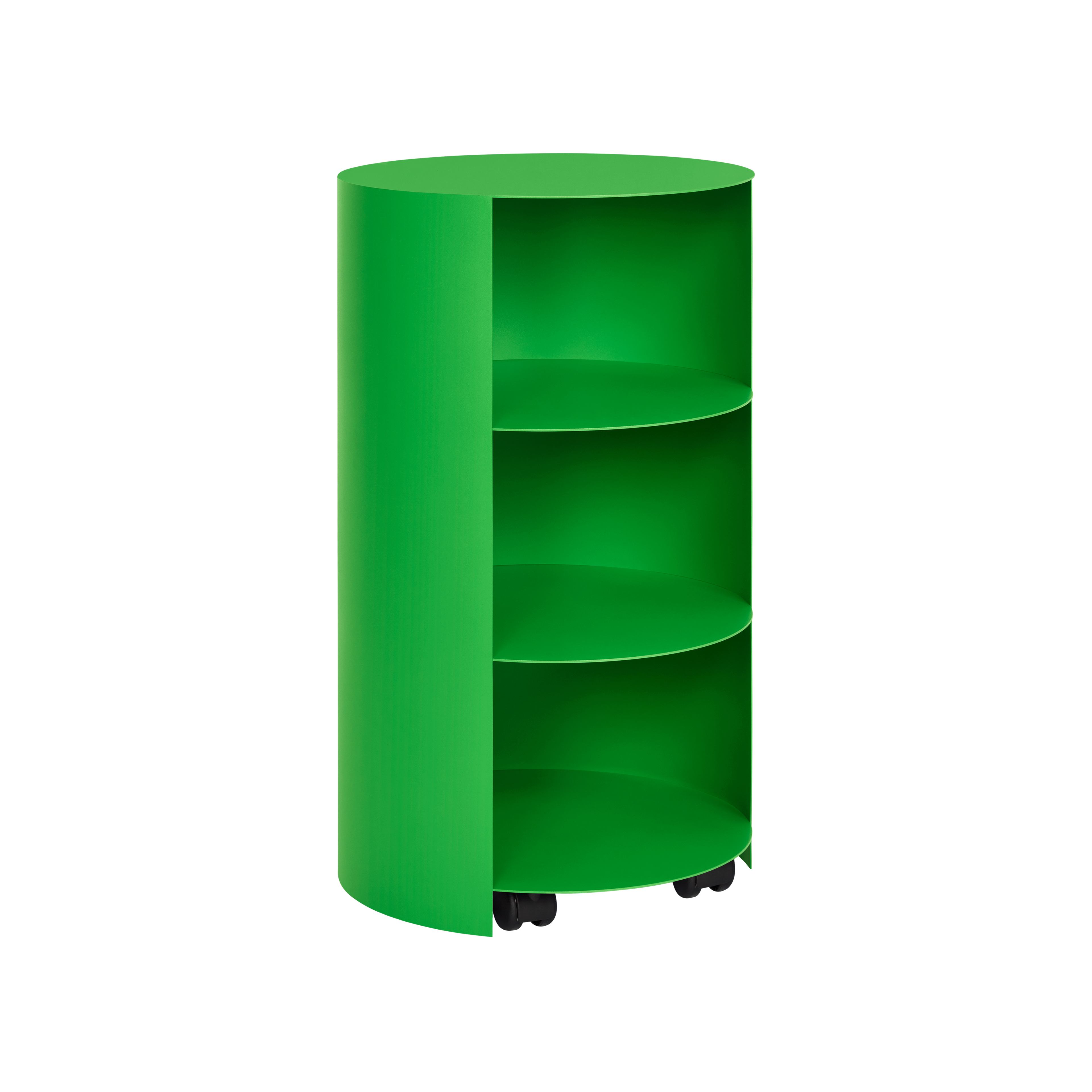 Hide Pedestal, Pure Green Textured
