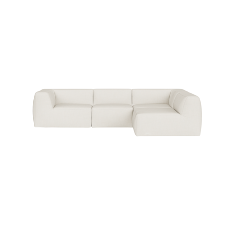 Great 3-seater Sofa Narrow Corner Right, Cifrado 0111