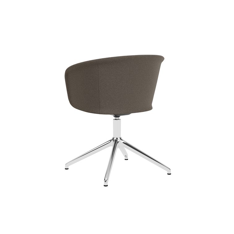 Kendo Swivel Chair 4-star Return, Cura 61169/Polished (UK), Art. no. 32029 (image 3)
