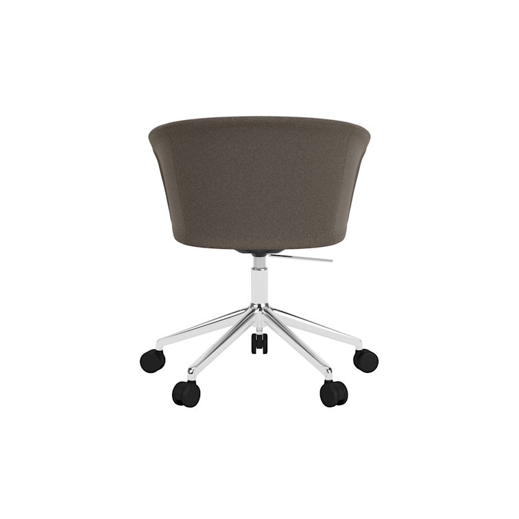 Kendo Swivel Chair 5-star Castors, Cura 61169/Polished, Art. no. 31975 (image 5)