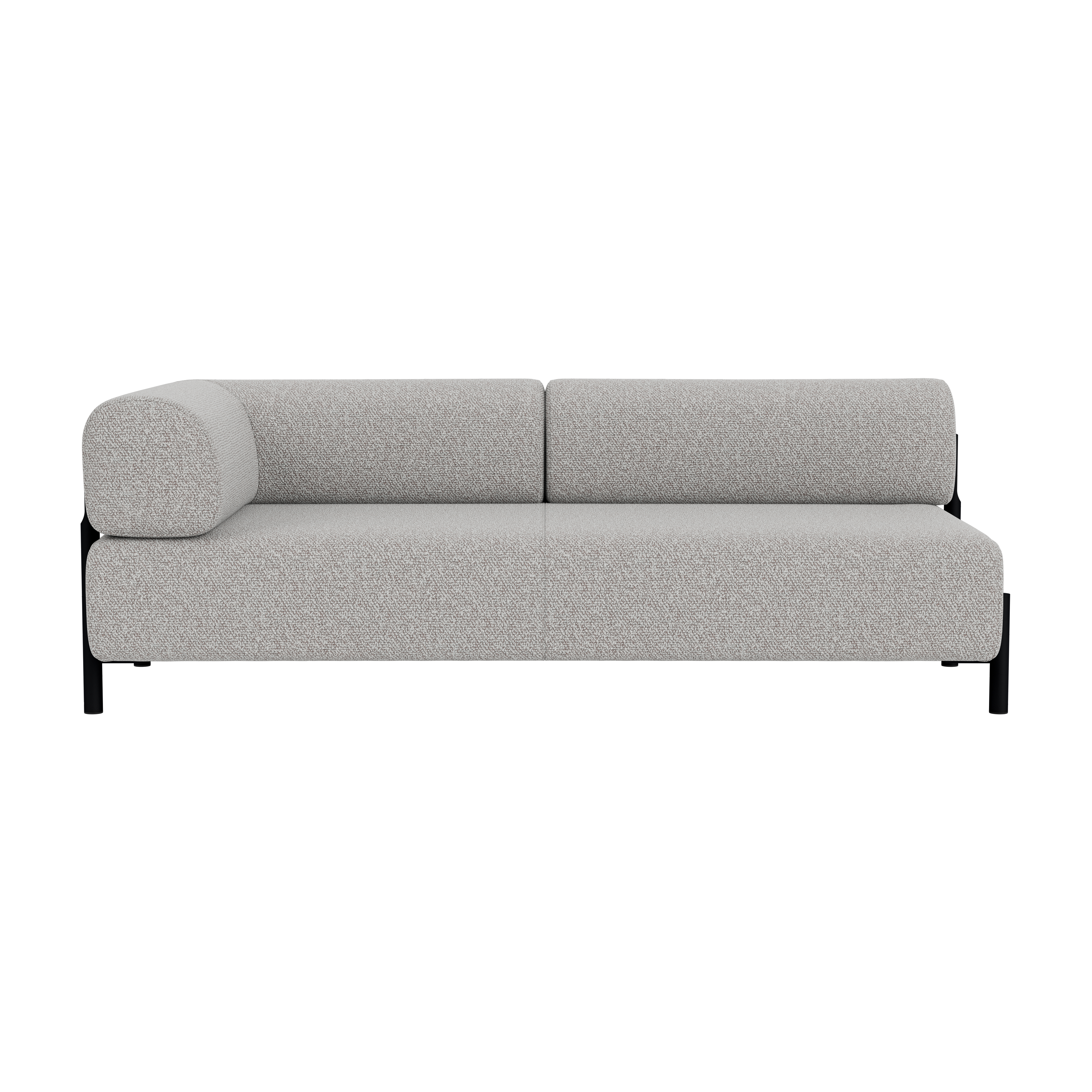 Palo 2-seater Sofa Chaise Left, Storr 612/Black, Art. no. 90779 (image 2)
