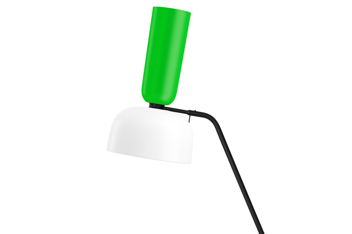 Alphabeta Floor Lamp, Luminous Green / White, Art. no. 20447 (image 2)