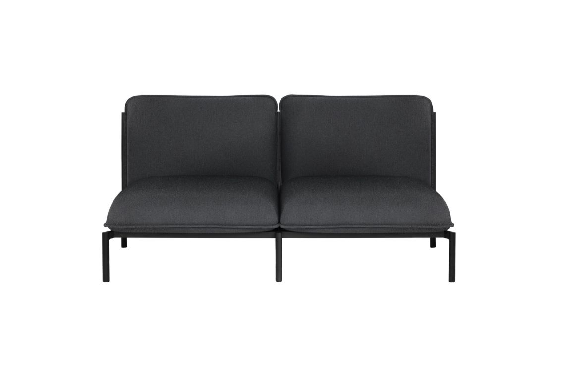 Kumo 2-seater Sofa, Graphite, Art. no. 30409 (image 1)