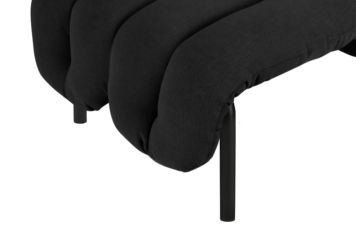 Puffy Lounge Chair + Ottoman, Anthracite / Black Grey (UK), Art. no. 20674 (image 2)