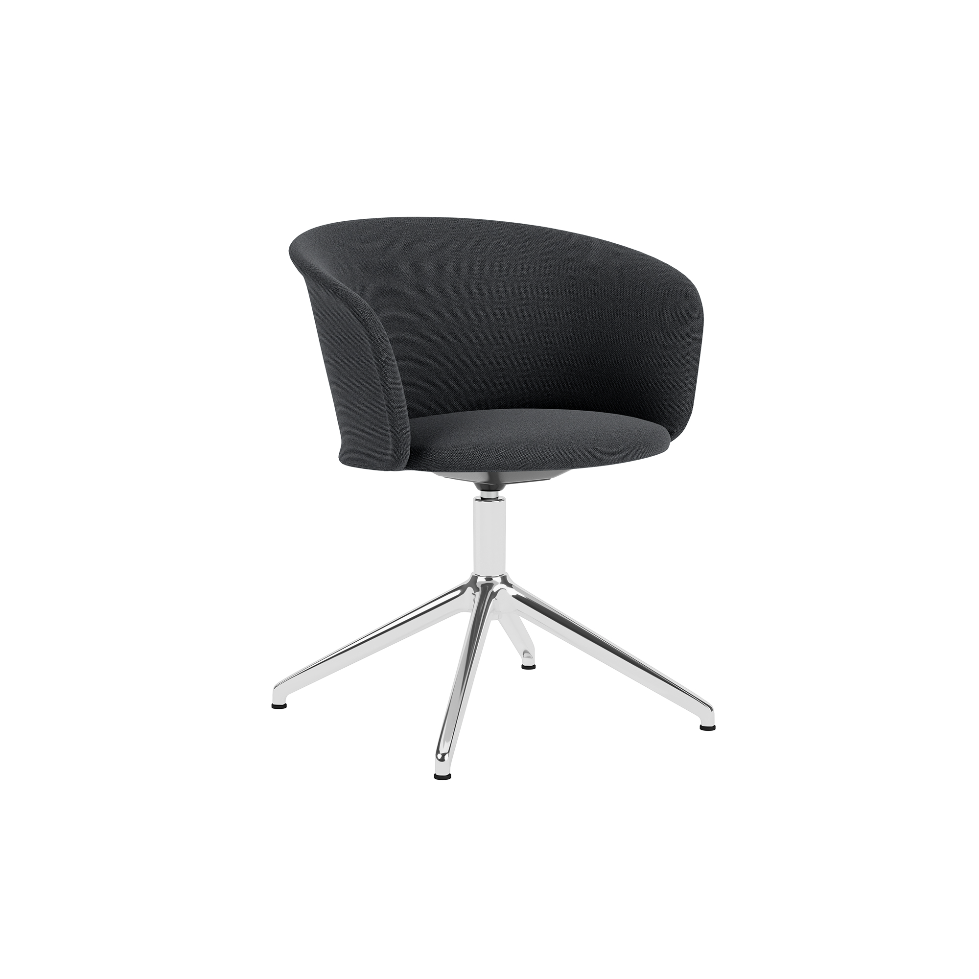 Kendo Swivel Chair 4-star Return, Cura 60019/Polished, Art. no. 32018 (image 1)