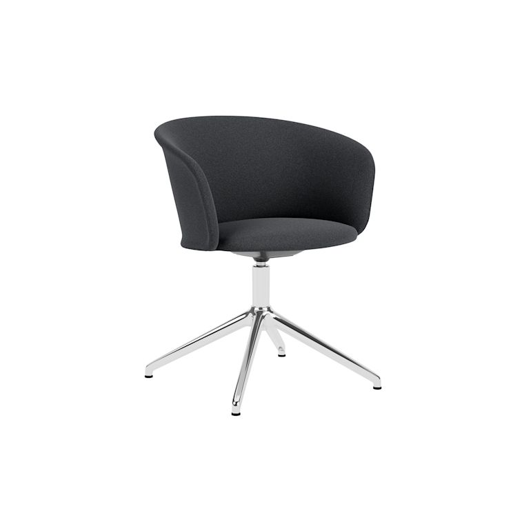 Kendo Swivel Chair 4-star Return, Cura 60019/Polished, Art. no. 32018 (image 1)