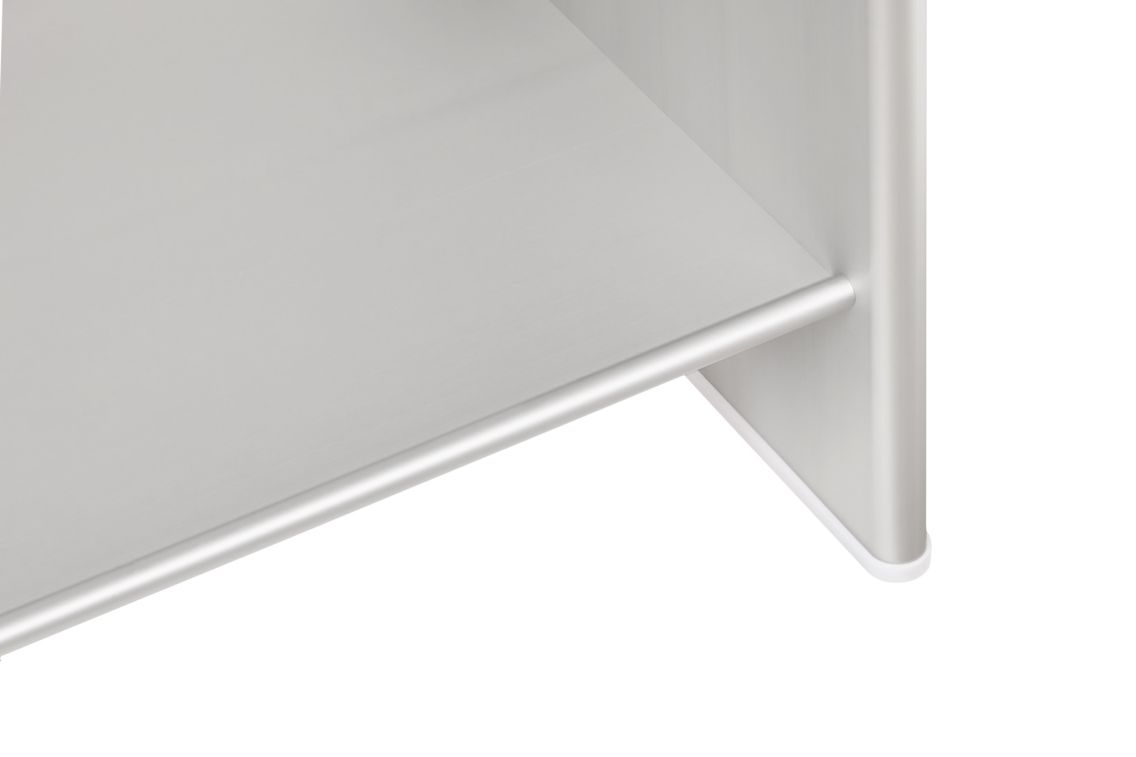 T Shelf L100 / L100, Aluminum, Art. no. 20417 (image 6)