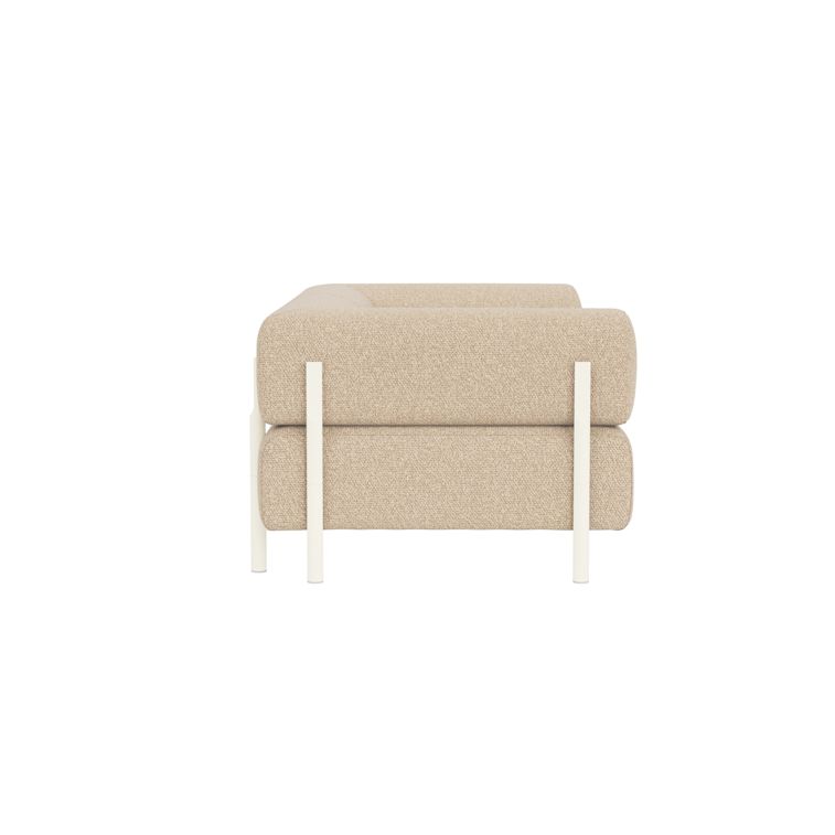 Palo 2-seater Sofa with Armrests, Storr 1501/White, Art. no. 90473 (image 3)