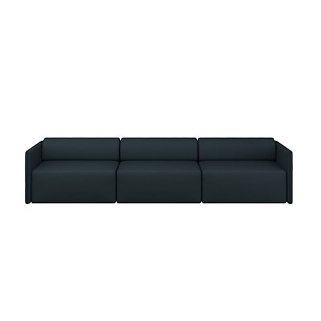 Palo Block 3-seater Sofa Low Back, Pine