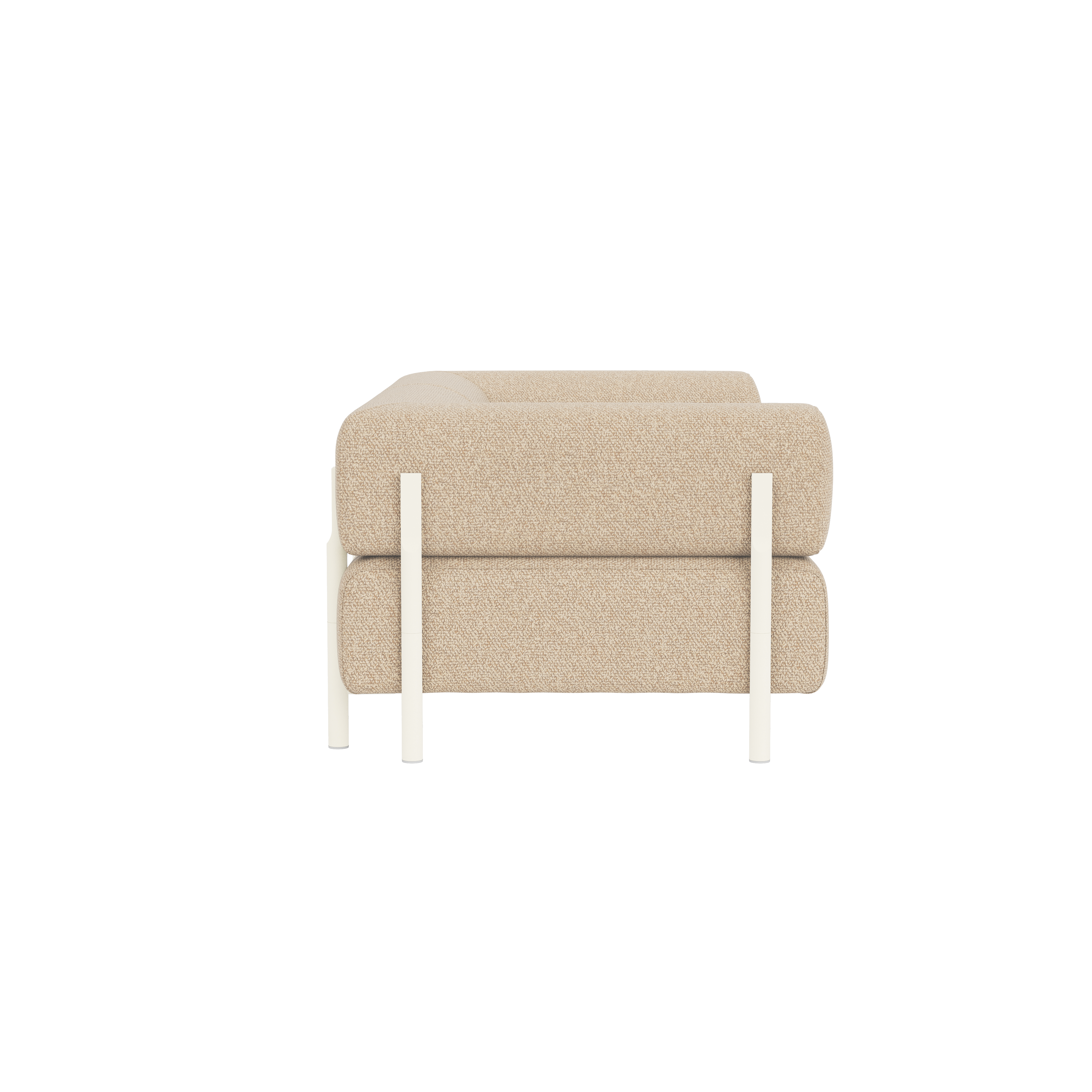 Palo 2-seater Sofa with Armrests, Storr 1501/White, Art. no. 90473 (image 3)