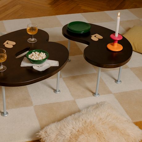 Pattern Rug Large, Off-white / Cream Check