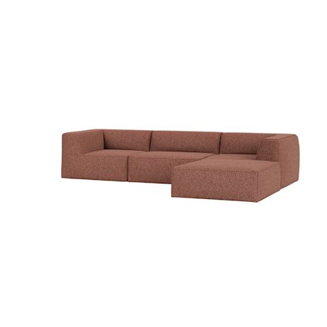 Great 3-seater Sofa Chaise Right, Safire 0013