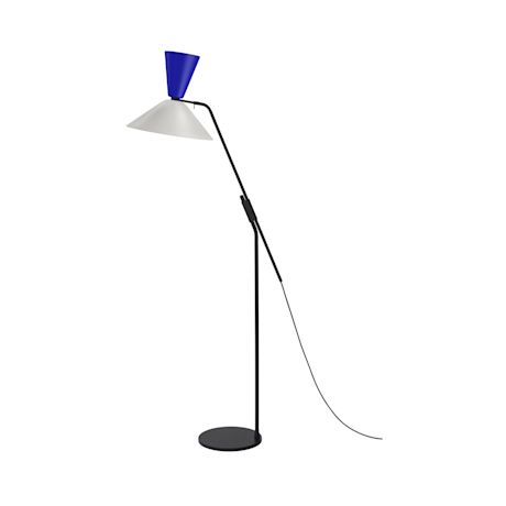Alphabeta Floor Lamp, Blue / Grey (UK)
