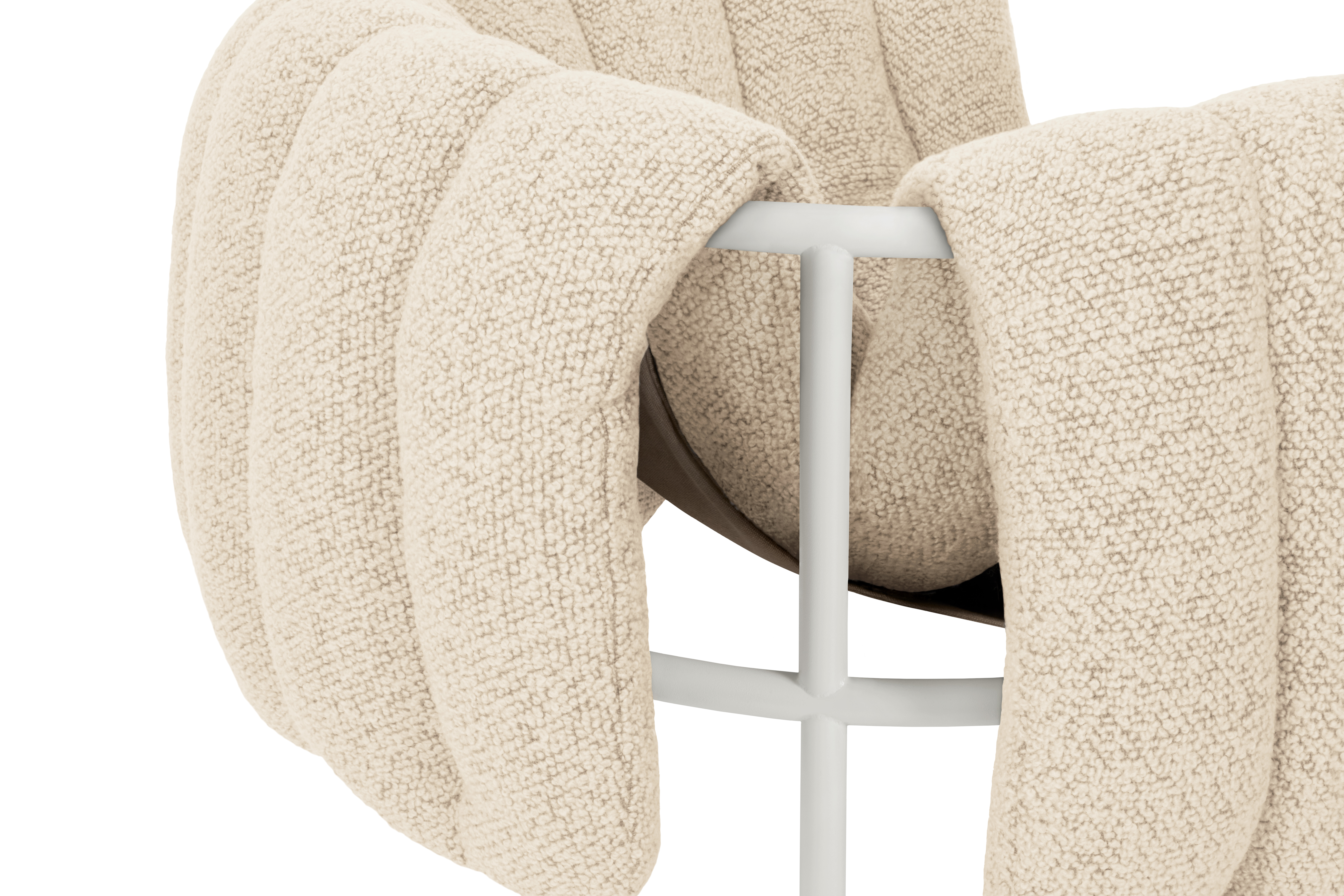 Puffy Lounge Chair, Eggshell / Cream, Art. no. 20297 (image 5)