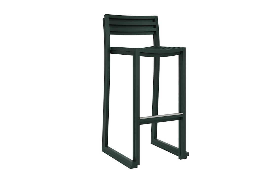 Chop Bar Chair, Black Green, Art. no. 31307 (image 5)