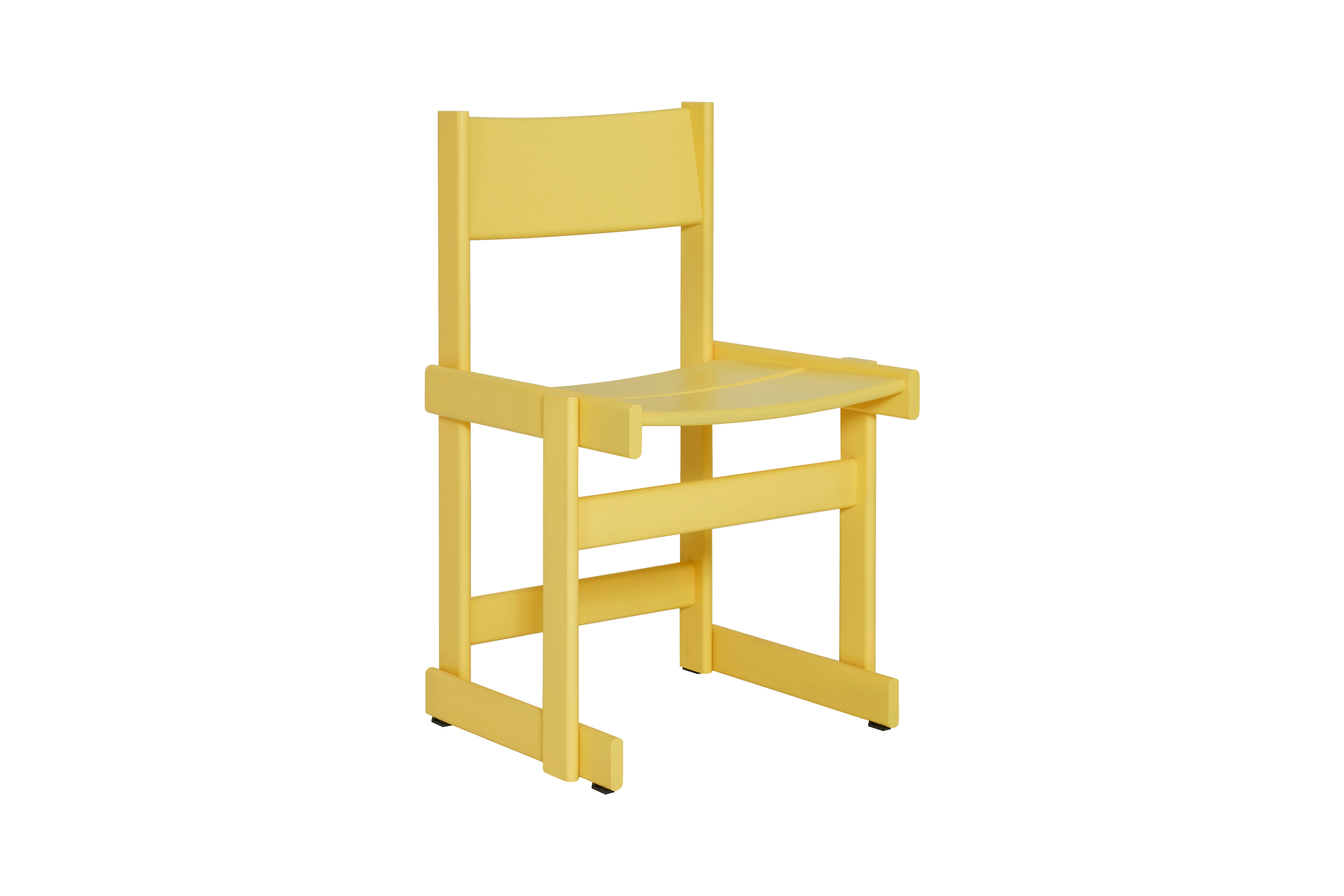Bullnose Chair, Yellow, Art. no. 31304 (image 1)