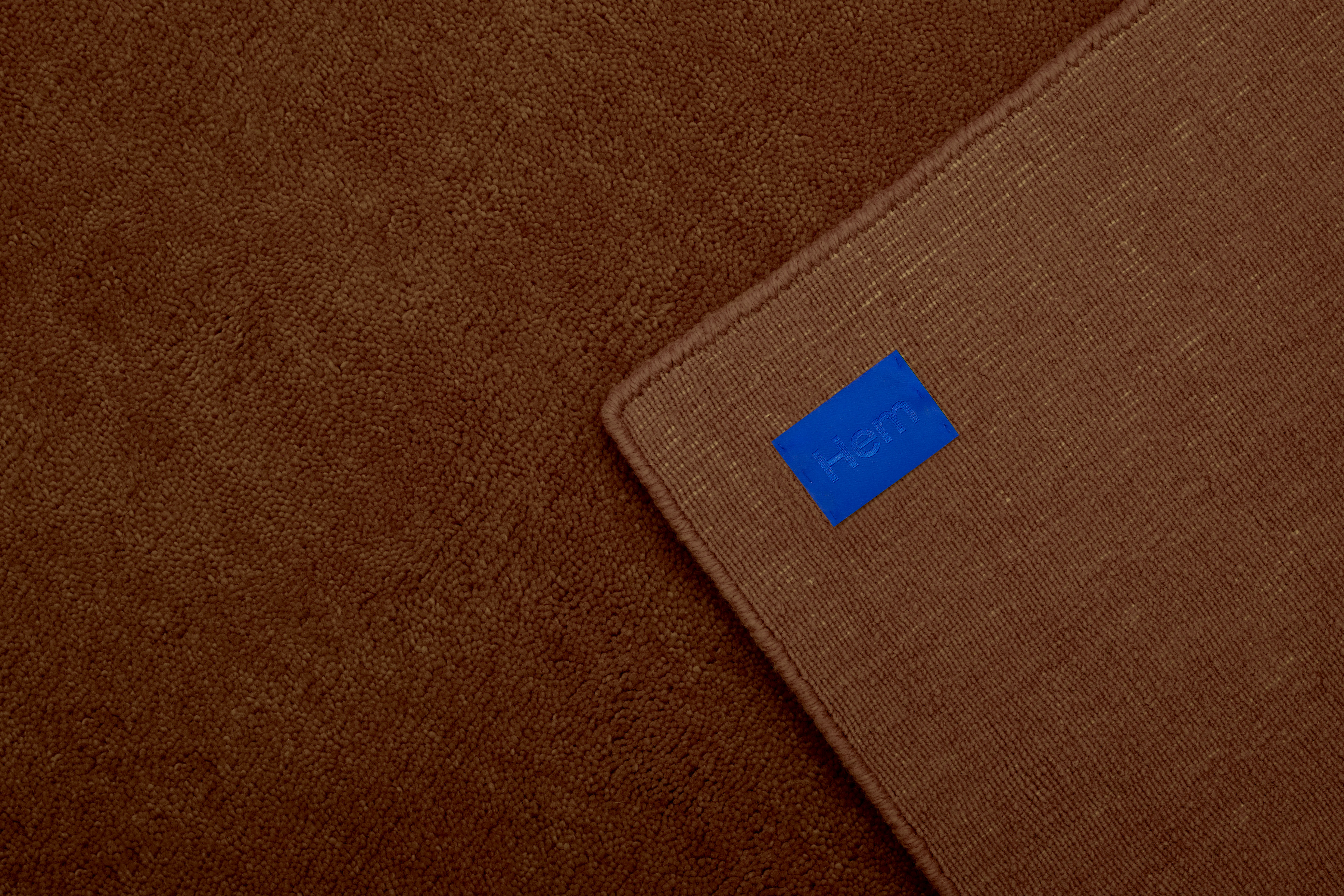 Solid Rug Large, Toffee, Art. no. 31370 (image 3)